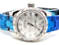 Rolex Datejust NEW Stainless Steel Datejust Diamond - Silver Face LADY SIZE